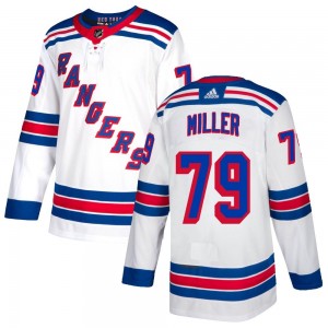 K'Andre Miller New York Rangers Men's Navy Name and Number Banner Wave T- Shirt 